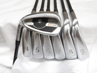 Juego de plancha LH Ping G400 Blue Dot 4-PW Ping ALTA CB regular flexible grafito R usado Foto 1 de 4