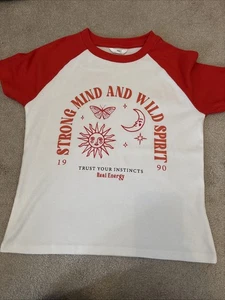 Girls T Shirt Age 12-13 M&S - Picture 1 of 3