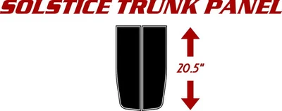 Pontiac Solstice/Saturn Sky Rally 2006-2010 solo rayas maletero rayas Foto 1 de 4