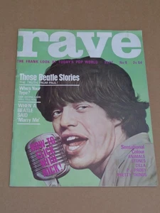 Rave Magazine No.8 September 1964 Mick Jagger cover (Stones/Beatles/Pretties) - Imagen 1 de 4