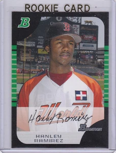 HANLEY RAMIREZ 2005 Bowman Draft Pick ROOKIE CARD Boston Red Sox BASEBALL RC - Picture 1 of 2