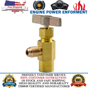 HVAC AC Can Tap 1/2" ACME Tapper Opener Dispensing Valve Tool Hose Self-Sealing - Picture 1 of 15