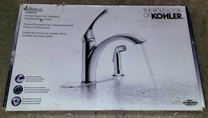 NEW Kohler Chrome Finish Mistos r72508-CP Kitchen Faucet - No Sidespray-Assembly - Picture 1 of 12