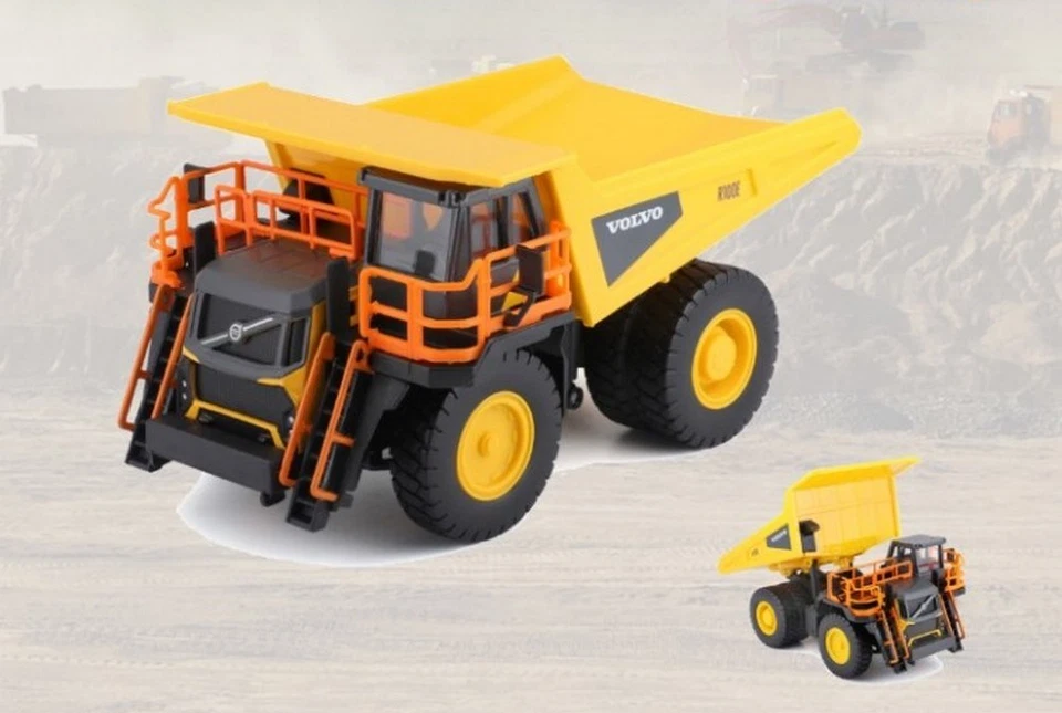 Volvo R100 E Camion de chantier benne 1/60 Burago - Photo 1/1