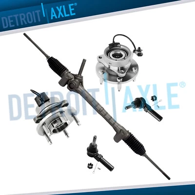 Front Wheel Bearing Hub Tie Rod Electric Steering Rack and Pinion for G5 Cobalt - Image 1 of 4