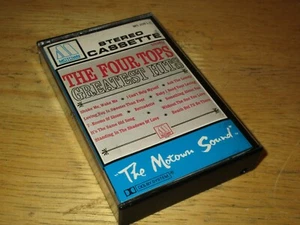 Greatest Hits by The Four Tops (Cassette, Album Motown) Stereo Compilation Dolby - Picture 1 of 12