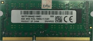 Memory RAM 8GB DDR3L PC3L-10600U-11-13-B1 SO-DIMM MT16KTF1G64HZ-1G6E1 - Afbeelding 1 van 1
