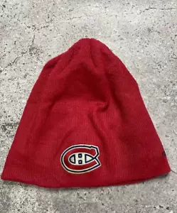 Vintage Chicago Blackhawks NHL Beanie Pom Hat Adidas - Picture 1 of 4