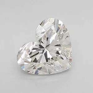 1.00 Ct HEART SHAPE E Color VVS1 Clarity IGI CERTIFIED LAB GROWN CVD Diamond - Picture 1 of 11