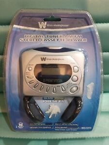 Lecteur cassette radio portable AM/FM White-Westinghouse WCS-12456 NEUF DANS SA BOÎTE