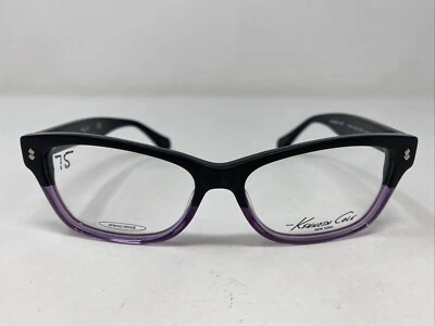 Marco de gafas Kenneth Cole KC198 Col.005 53-14-135 negro/violeta desvanecido Z185 Foto 1 de 4