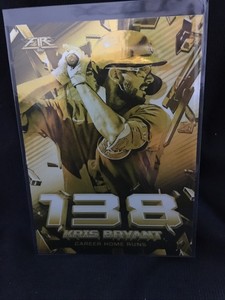 🔥2020 Topps Fire - Kris Bryant #SS-7 Shattering Stats GOLD Parallel - Cubs🔥🔥