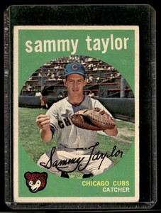 1959 Topps Sammy Taylor Chicago Cubs #193