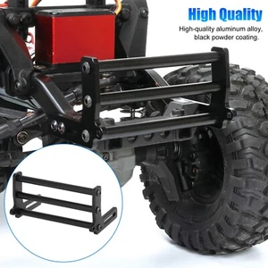 Metal Front Bumper Bars Set for 1/10 Traxxas TRX4 Axial SCX10 II RC Crawler Car - Picture 1 of 8