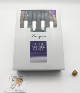 Accuphase ASLC-10B 1.0m XLR Cable /pair Brand New - Picture 1 of 8