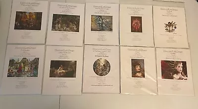 Heaven & Earth Designs Cross Stitch Chart Lot Of 10 Renee Biertempfel + Others - Image 1 of 4