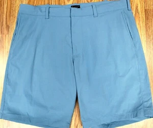 J.CREW REGULAR FIT NYLON/SPANDEX LIGHTWEIGHT SHORTS DARK CYAN Sz 34 - Picture 1 of 3