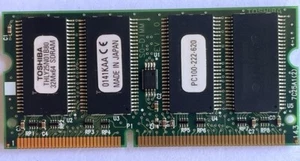 Toshiba Laptop RAM memory THLY12N01A80 32Mx64 SDRAM👀 - Picture 1 of 4