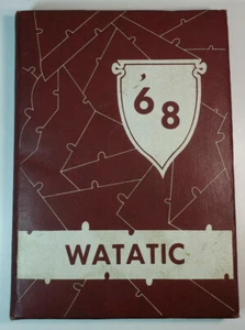 1968 Ashby Massachusetts High School Yearbook Watatic - Picture 1 of 6