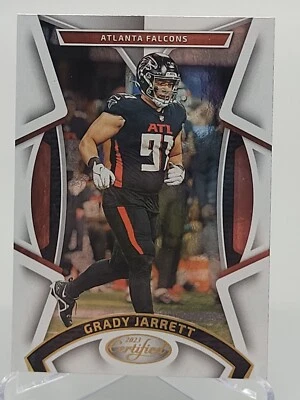 2023 PANINI CERTIFIED GRADY JARRETT BASE FOOTBALL CARD ATLANTA FALCONS NFL score - Image 1 of 2