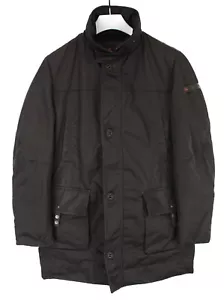 PEUTEREY Jacket Men's LARGE Goose Down Filled High Neck Zip Lined - Picture 1 of 18