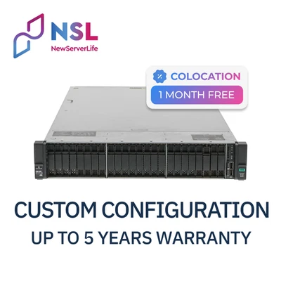 HPE DL560 Gen10 24SFF 4x Dorado 6240 512GB P408i-A PCIe 4x 1Gb RJ454x 800W Foto 1 de 4