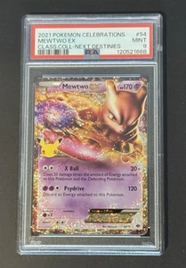 Pokemon Mewtwo EX 54/99 Celebrations Classic Collection PSA 9 - Picture 1 of 1