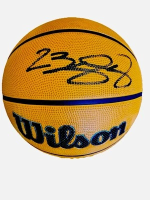 🏀 LeBron James Authenticated Hand Signed NBA Wilson Basketball – COA by ACA 🔥 - Image 1 of 4
