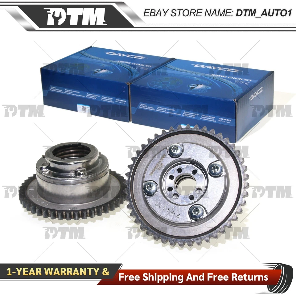 Ajustador árbol de levas para Mercedes Benz M271 W204 W212 C250 2710501400 2710501500 Foto 1 de 4