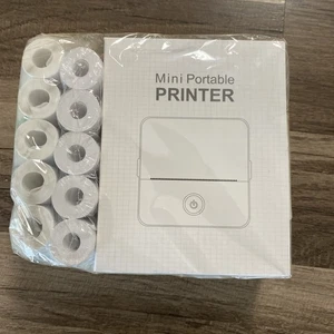 Mini impresora térmica portátil compatible con iOS y Android/ay - Imagen 1 de 7
