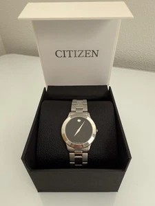 Movado Museum Classic Steel 39 mm. Ref. 84 D1 862.2 Women's Watch NEEDS Battery - Picture 1 of 6