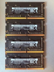 DDR4 2666MHz SODIMM RAM 16GB (Four 4GB sticks) - Picture 1 of 2