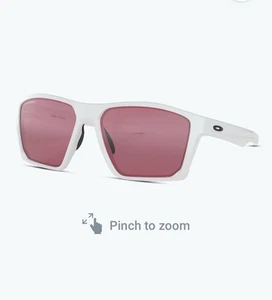 Gafas de sol Oakley Targetline - blancas con lentes de golf oscuras Prizm - Imagen 1 de 4