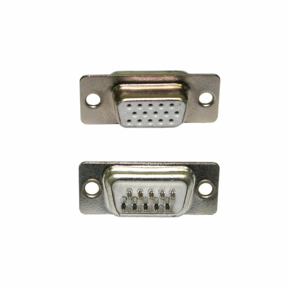 HD15 Female Connector (Solder Type) SVGA VGA - Image 1 of 1