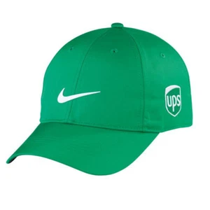 nuevo UNITED PARCEL SERVICE ups NIKE GOLF adulto unisex DRI-FIT verde gorra talla única - Imagen 1 de 8