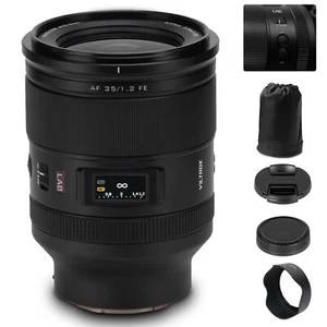 VILTROX 35mm F1.2 LAB FE Obiettivo Full Frame Autofocus a Focale Fissa per Sony E - Foto 1 di 9