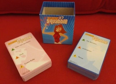 Scene It? The DVD Game Squabble Edition Replacement Scene It Cards x 160 2006 - Image 1 of 2