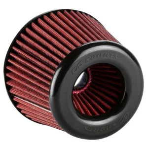DC SPORTS UNIVERSAL OPEN CONE AIR FILTER 3" INLET x 6.25" - OILED / WASHABLE - Picture 1 of 6