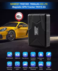 5G 4G TKSTAR Magnetic GPS TRACKER Waterproof IPX7 Anti-Theft Vehicle Car Truck - Picture 1 of 12