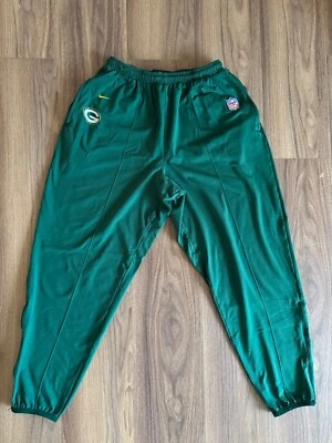 NIKE TEAM-ISSUED GREEN BAY PACKERS SWEATPANTS (SIZE XXL) - Image 1 of 3