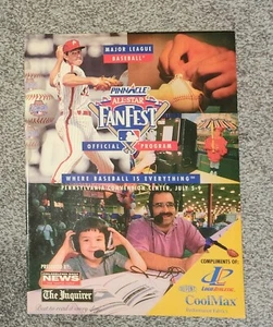 1996 MLB All Star FanFest Program - Philadelphia, PA Steve Carlton Cover - Picture 1 of 2