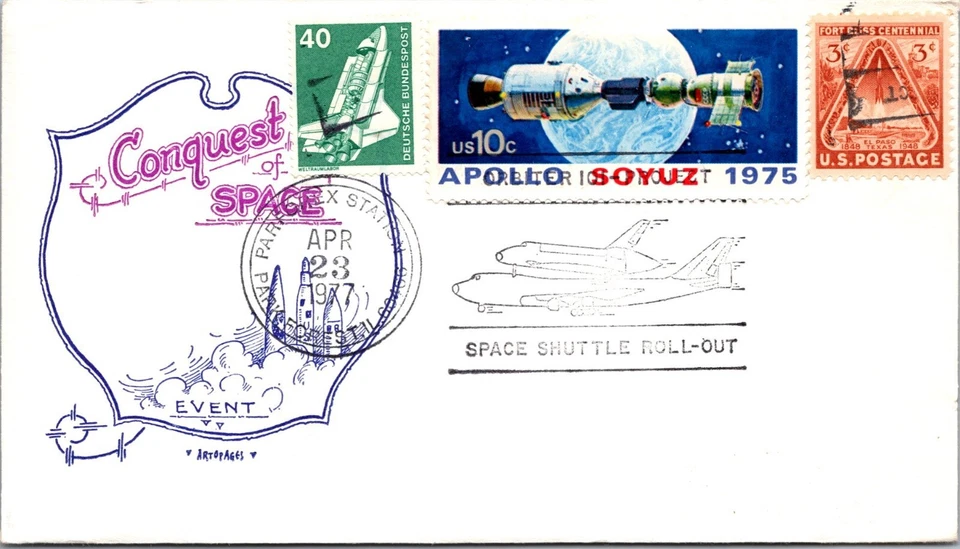 Conquest Of Space - Park Forest ILL - 4.23.1977 - J12272 - Image 1 of 2