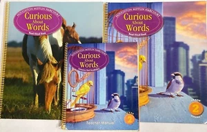 Curious About Words 2nd Grade 2 Teachers Manual & Read Aloud Books 1 & 2 Big - Imagen 1 de 1