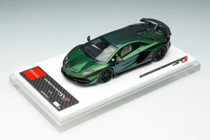 Make Up EM438O 1/43 Lamborghini Aventador SVJ 2018 Verde Agave Lucide EIDOLON - Foto 1 di 12