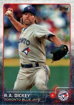 2015 Topps #316 R.A. Dickey Limited - Image 1 of 2