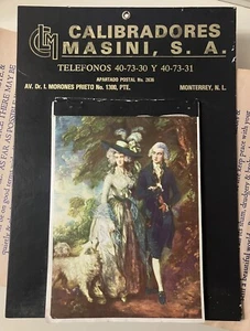 1984 Vintage Artistic Calendar Famous Paintings Spanish Language Collectors Item - Picture 1 of 22