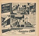 1949 Remington 22 Shot In Dark Coyote Killing Agnems dessin animé vintage imprimé publicité OR2
