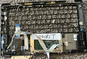 OEM DELL LATITUDE E7320 7320 Palmrest Upper Case US Backlit Keyboard 61R1T b9