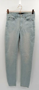 Jeans Aeropostale 2R lavado claro cintura alta jegging denim (26,5 x 28,25 real) - Imagen 1 de 6