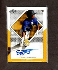 2016 - 2019 Leaf Perfect Game Showcase Yellow Autograph /25  - **YOU CHOOSE**
